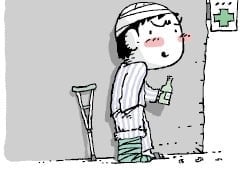 [천자칼럼] 나이롱환자