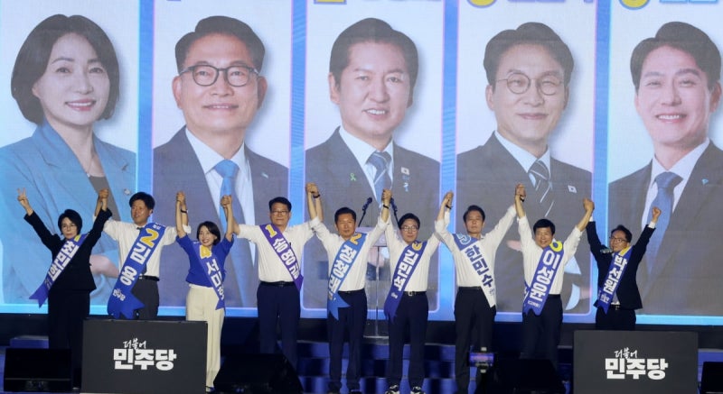 [속보] 최민희·박선원·서미화·이성윤·한민수 <b>최고위원</b> 당선…<b>김용</b> ...
