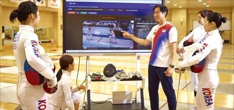 '오상욱·박혜정·황선우 출격'…SKT, 국가대표 훈련에 AI 입혔다