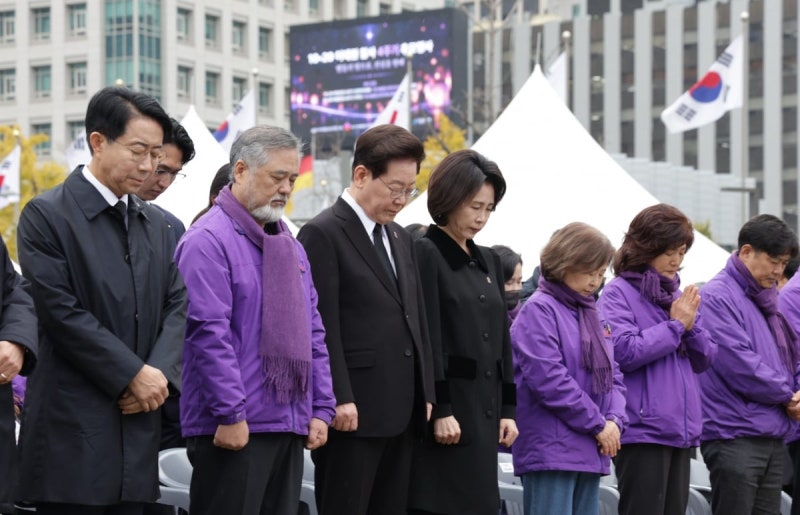 [포토] 李대통령, <b>이태원참사 4주기 추모</b>…현직 대통령 첫 참석