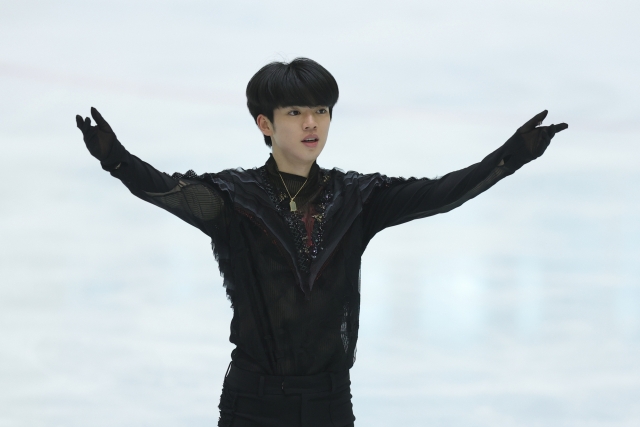 <b>차준환</b>, <b>피겨</b> 종합선수권대회 <b>쇼트</b> 96.51점…압도적 차이로 ‘1위’