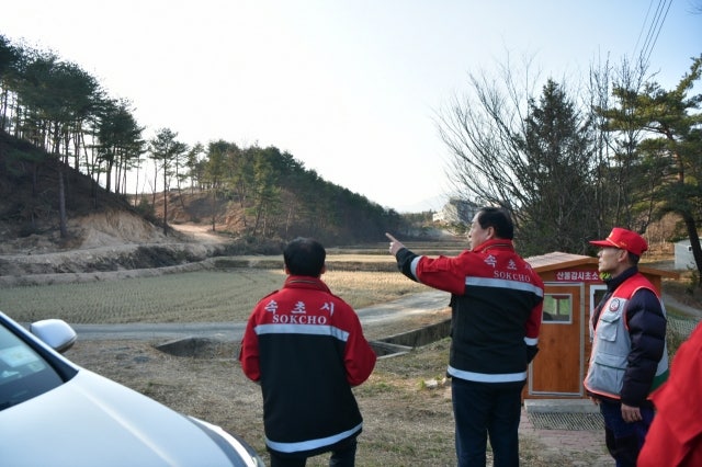 이병선 <b>속초시</b>장, 봄철 산불 선제차단 ‘올인’