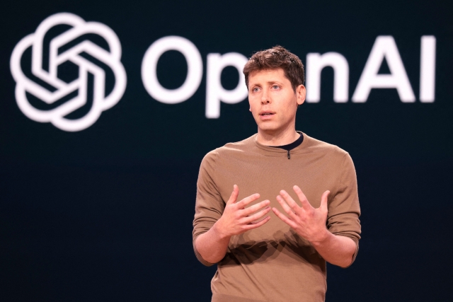 Sam Altman, CEO of OpenAI. [AFP]
