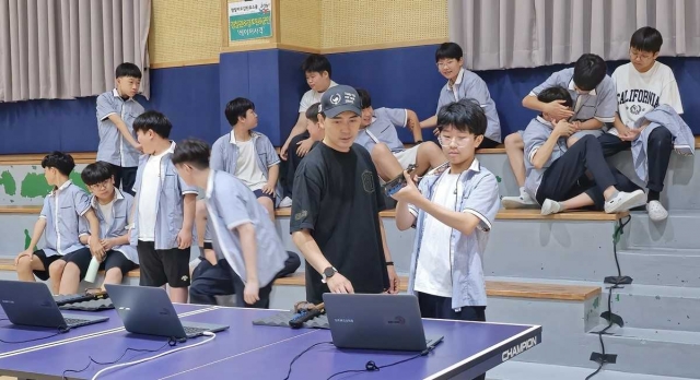 바카라사이트 뱃무브랄랄라스쿨, 담양중 ‘진로 직업체험’ 활동