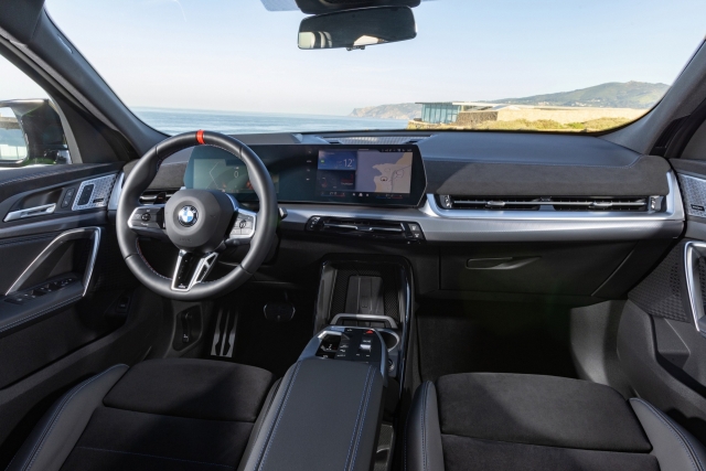 BMW 'New X2 M35i xDrive' interior. [Provided by BMW Korea]