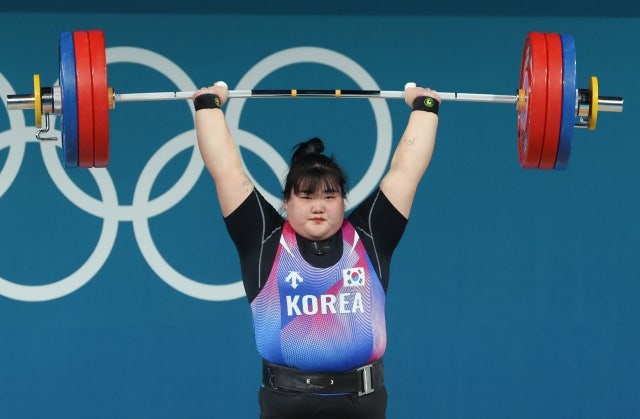 ‘포스트 <b>장미란</b>’ <b>박혜정</b>, 올림픽 <b>역도</b> 최중량급 은메달…한국新기록[파리20...