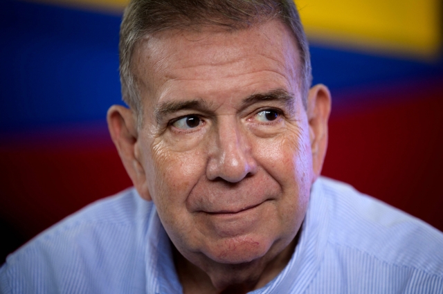 Edmundo González, who ran as an opposition candidate in the Venezuelan presidential election. [AFP]