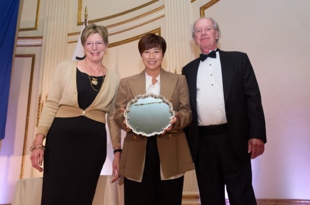 <b>박세리</b>, DJ가 받았던 ‘밴 <b>플리트상</b>’ 수상 영예…한국 여성 최초