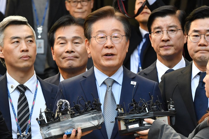 <b>이재명</b> ‘<b>위증교사</b>’ 내일 선고…또 사법리스크 시험대