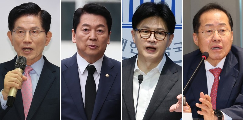 [속보] 김문수·안철수·한동훈·홍준표, 국힘 2차 <b>경선</b> 진출