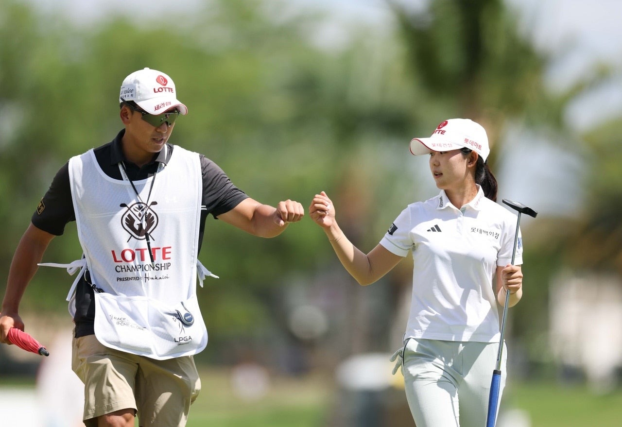 <b>황유민</b> LPGA 직행 티켓 보인다..<b>롯데 챔피언십</b> 3타 차 <b>선두</b>