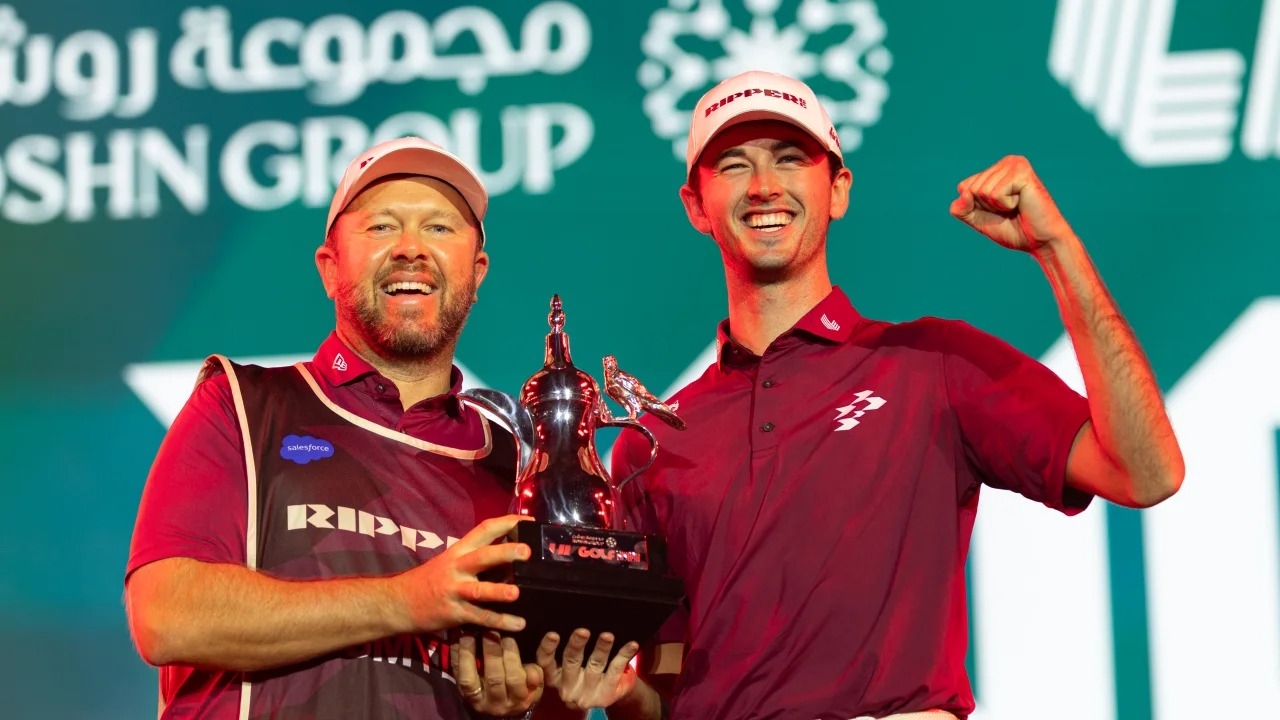 LIV 골프 개막전 우승자 스마일리..세계랭킹 57계단 상승