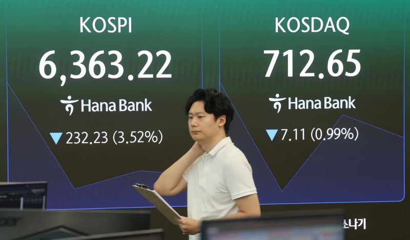 ‘또 도망가는 외인’ 삼전닉스 8%대 급락…코스피, 하루 만에 내림세로 [투자360]