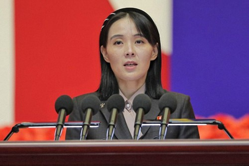 북한 <b>김여정</b> “<b>북미</b> 지도자 간 <b>소통</b>? 전혀 알지 못하는 일”