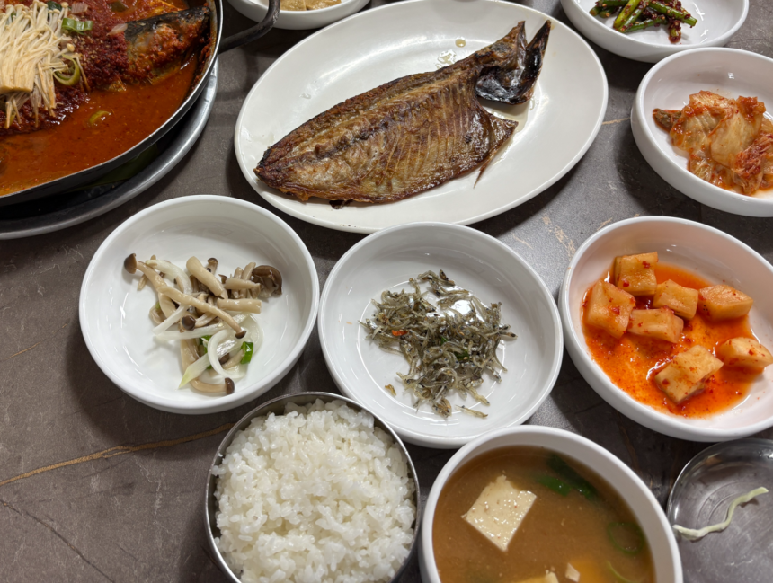 백반. 김광우 기자.