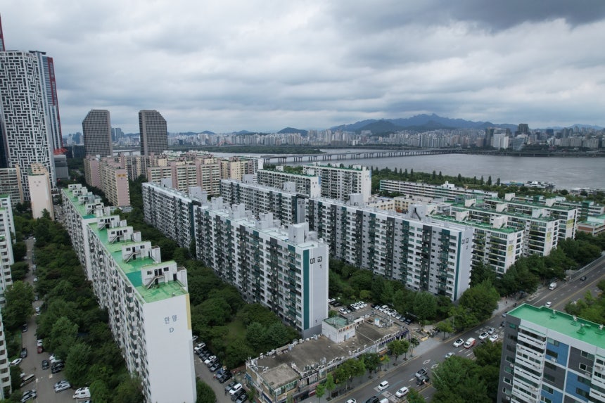 여의도 대교아파트 전경 [대교아파트 재건축 조합 제공]