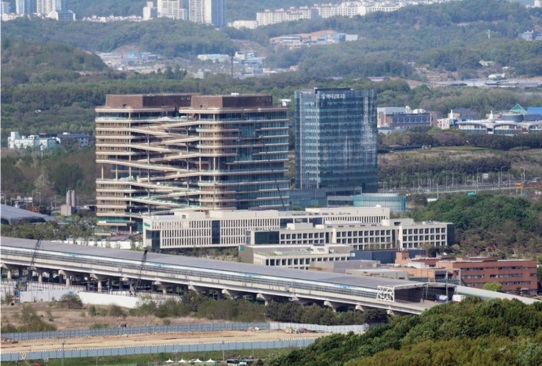 인천 청라국제도시에 조성된 하나금융타운 전경.[인천시 제공]
