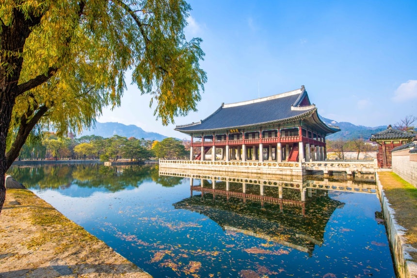 경복궁 경회루 전경 [한국관광공사 제공]