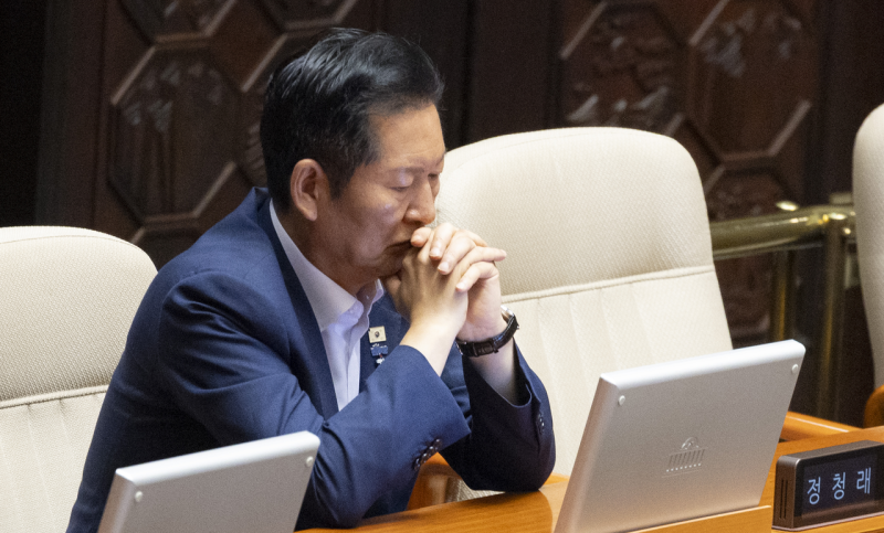 <b>정청래</b> 美<b>비자</b> 발급 <b>지연</b>…외교부 “한미관계와 연계 부적절”