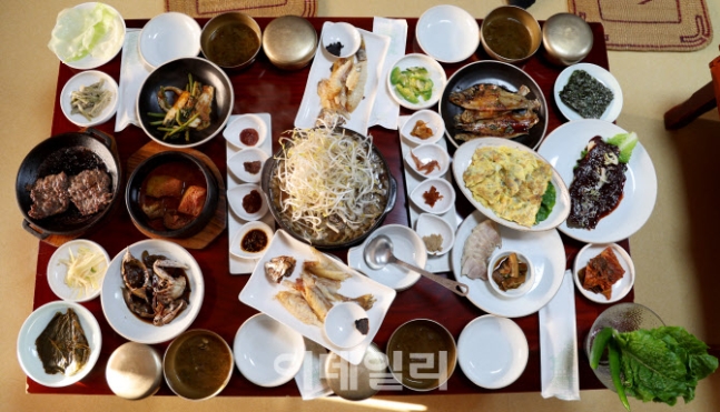 남도한정식 이미지