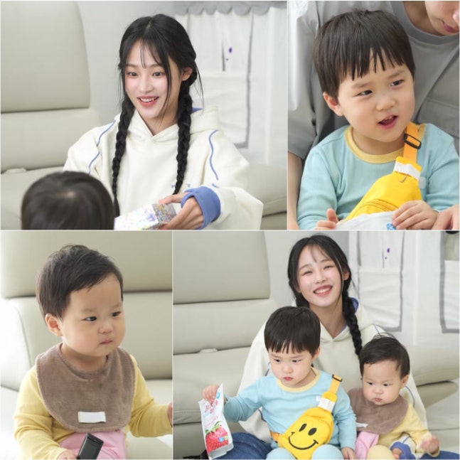 '슈돌' 뉴진스 민지, 은우 만났다 첫 단독 예능 출연
