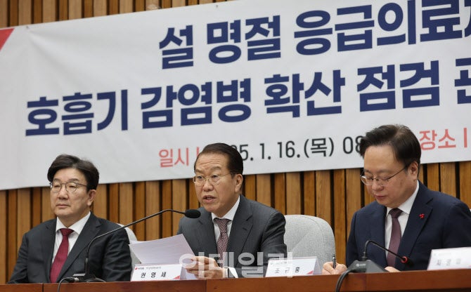 당정, <b>설</b> 2주 비상 응급<b>대응</b>주간 지정…전문의 진찰료 250% 가산(종합)