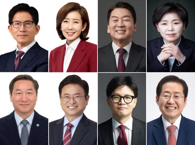 [속보]국힘 1차 <b>경선후보</b> 8명 확정