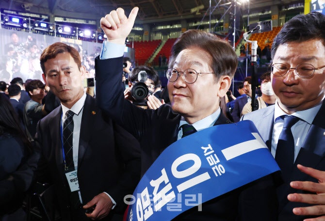 <b>충청</b>서 압승 거둔 이재명…득표율 88.15%(종합)