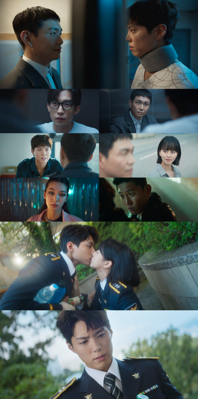‘복싱 후유증’ 박보검, 김소현과 입맞춤 뒤 쓰러졌다(<b>굿보이</b>)
