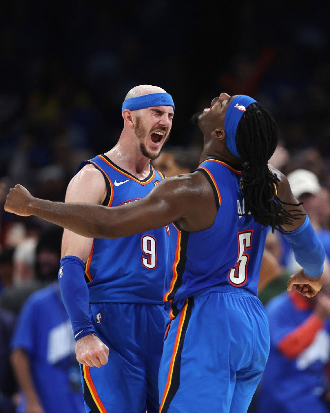 오클라호마시티, 구단 첫 NBA 파이널 <b>우승</b>...<b>길저스</b>-<b>알렉산더</b> 'MVP'
