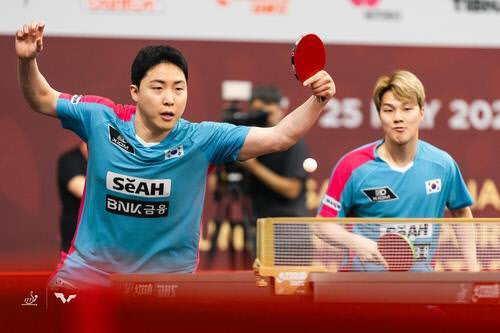 <b>탁구 임종훈</b>-<b>신유빈</b>, 중국 꺾고 WTT 자그레브 정상... ‘2주 연속 우승’