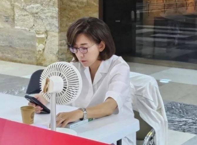 “스벅 커피에 선풍기…국회로 피서 왔나?” 친한계, <b>나경원</b>에 일침