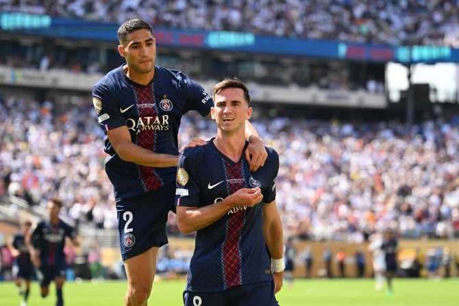 PSG, 레알 마드리드 완파하고 첼시와 클럽 월드컵 결승…‘<b>5관왕 도전</b>’
