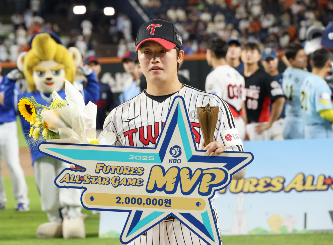 '멀티히트' LG 손용준 MVP...<b>북부</b>리그, <b>퓨처스</b> <b>올스타</b>전 승리