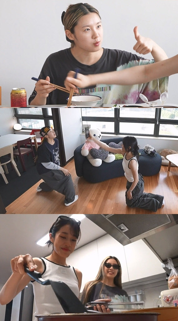 <b>리정</b>, 절친 <b>노윤서</b>와 '<b>소다팝</b>' 커버…"자기야 왜 이제 와" (나혼산)