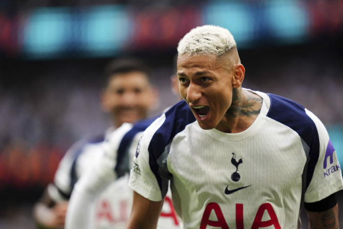 <b>손흥민</b> 떠나니 히샬리송이 왕...<b>토트넘</b>, EPL 개막전 3-0 완승
