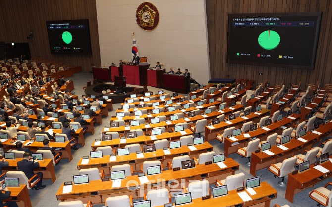 국회 문턱 넘은 <b>노란봉투법</b>…경영계 "<b>헌법소원</b>도 불사"