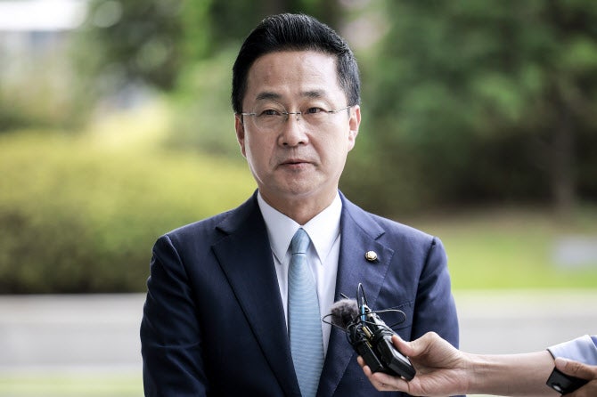 "국힘 표결 방해 있었다"…<b>박성준 의원</b>, <b>내란특검</b> 출석