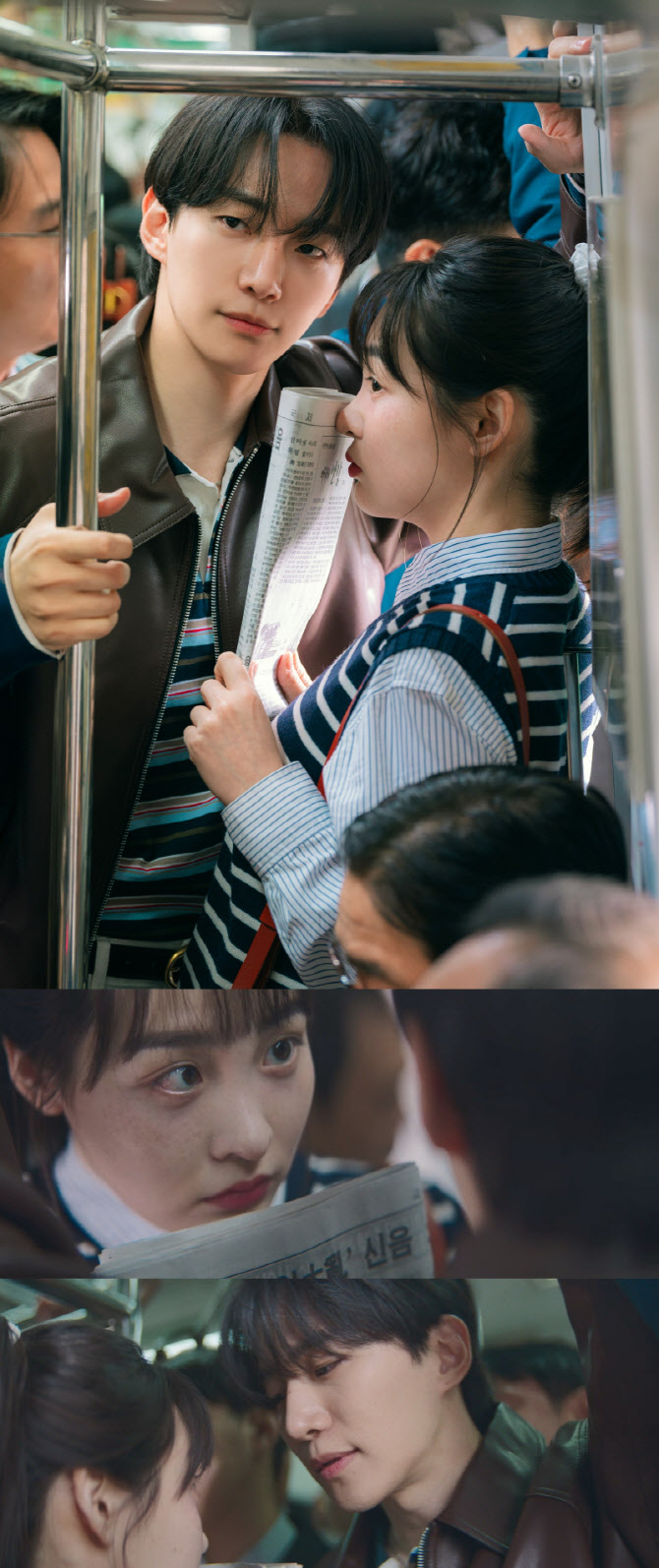 '<b>태풍상사</b>' 이준호×김민하, <b>지하철</b> 명장면 재탄생?