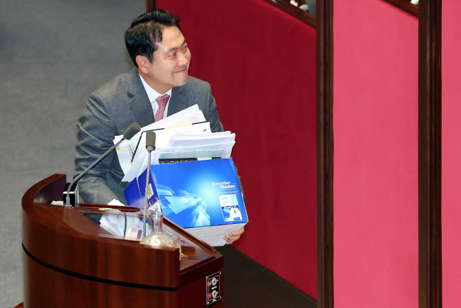 장동혁 대표, 역대급 필리버스터! 24시간 장벽 돌파