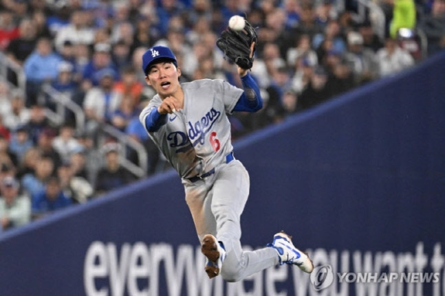 다저스 김혜성, 2경기 연속 안타... 이정후는 교체로 1타점