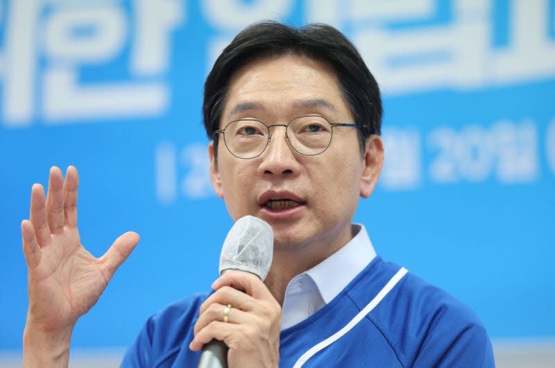 경남지사 선거, 김경수가 앞서가는 중!