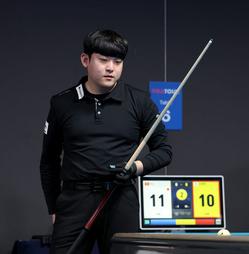 PBA에 부는 20대 돌풍…강재혁·김홍민, 강호 잡고 64강행