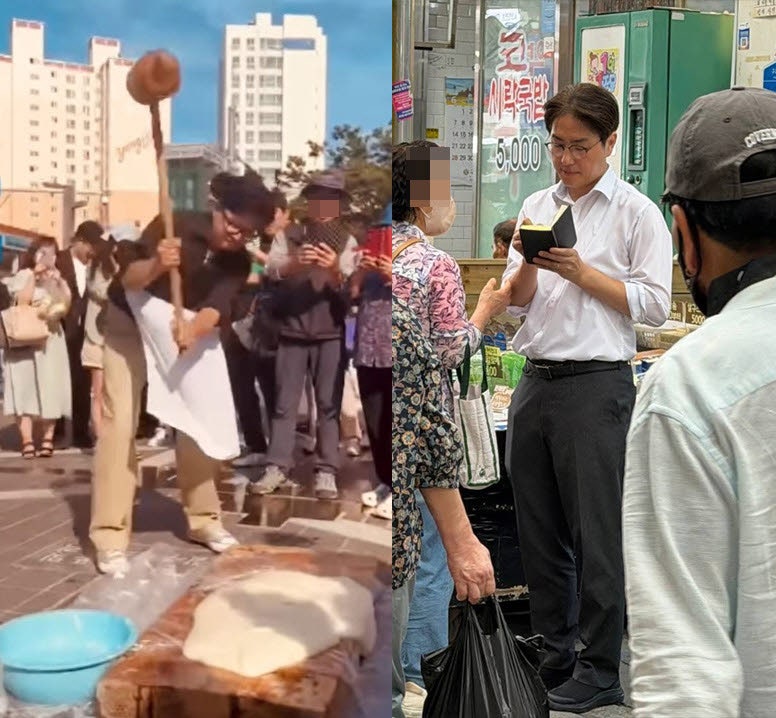 '떡메치기' 나선 한동훈, 다시 '수첩' 든 하정우