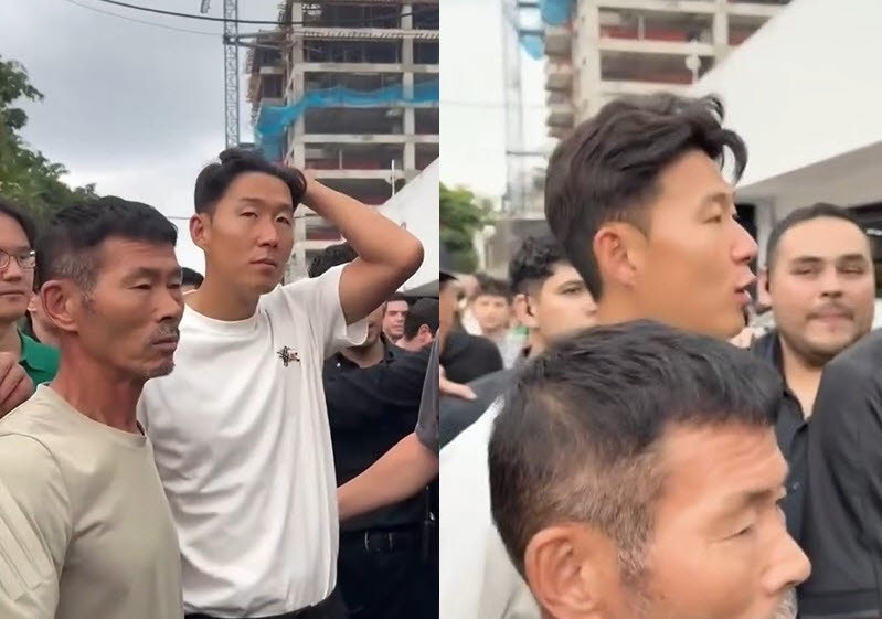 "손흥민, 고수 빼고 먹더라"…멕시코 타코집 방문에 '들썩'