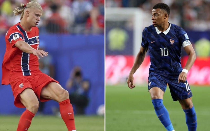 음바페와 홀란이 맞붙는다, 축구 팬들 잠 못 드는 세기의 매치