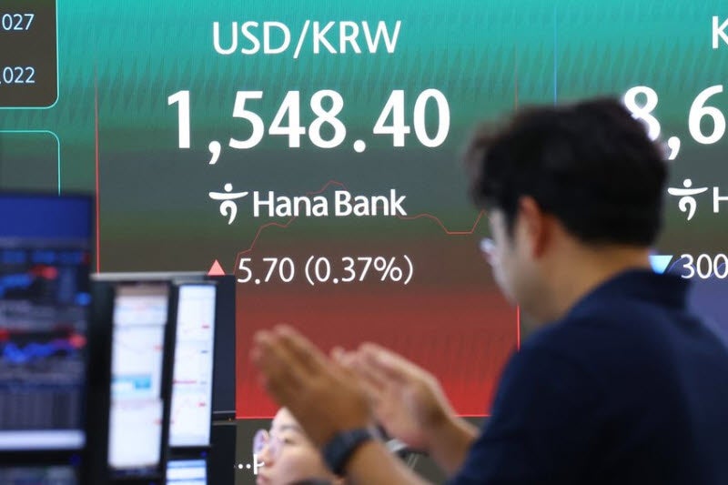 2분기 평균 환율 1500원대 예고…외환위기 이후 28년만
