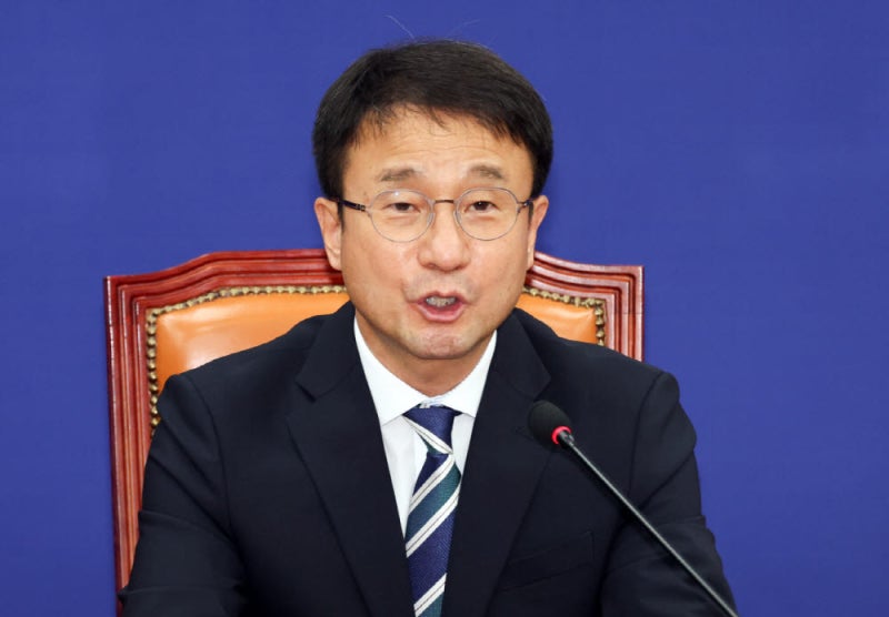 <b>한병도</b> "이번주 선관위 <b>특검법 제출</b>…제3자 추천이 공정"