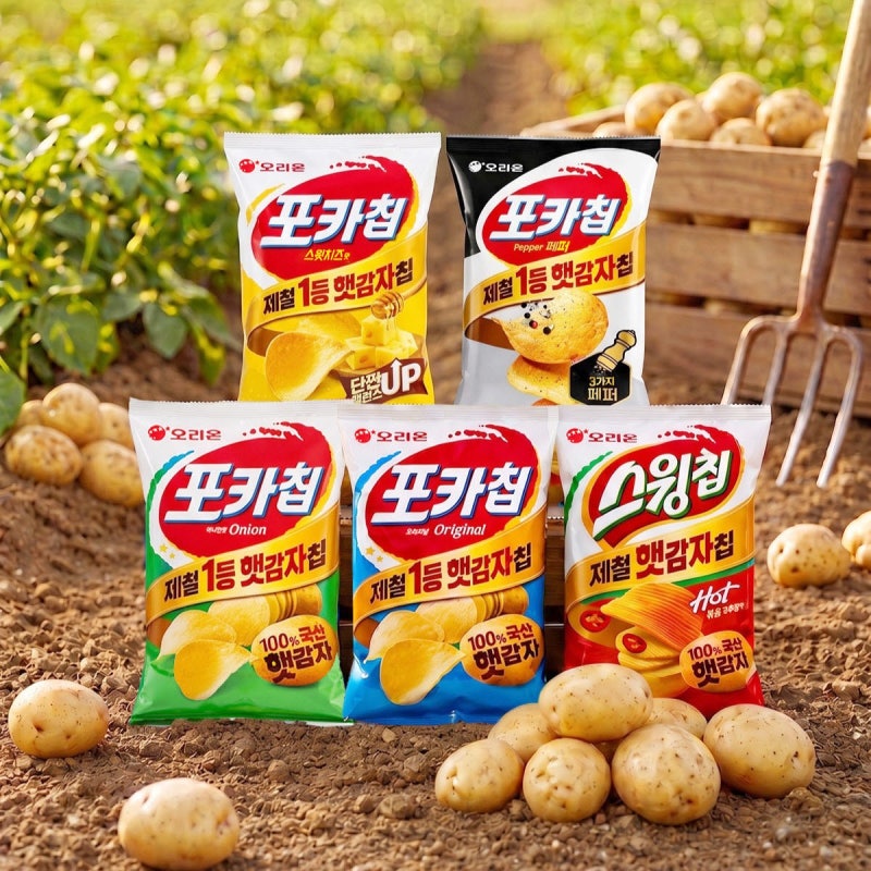 “과자도 제철 있다“…햇감자부터 초당옥수수까지 ‘시즌 상품’ 인...