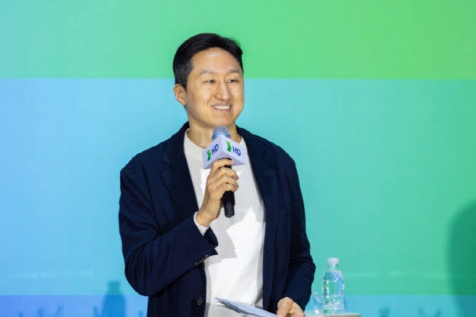 <b>정몽준</b> HD현대 <b>지분</b> 3.54% 정기선 회장에게 <b>증여</b>